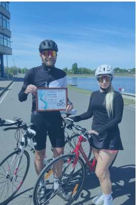 Соревнования по велоспорту среди работников здравоохранения впервые организовала Брестская областная организация БПРЗ