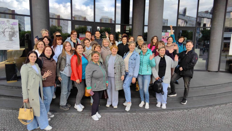 Члены первичной профсоюзной организации «УЗ Кобринская ЦРБ» в боулинге!